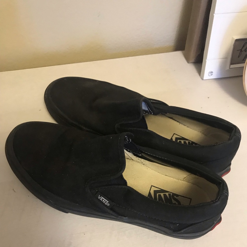 All black vans